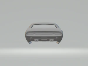 Dodge challenger 1970 3D Print Model