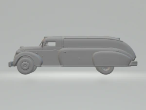 Dodge airflow tank truck 1938 3D Print Model