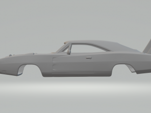 Dodge Charger Mk2 Daytona 1969 Modelo de impresión 3D