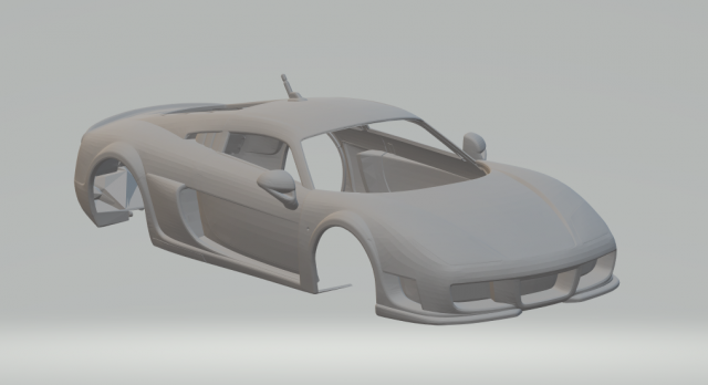 Noble 600 Modelo de impresión 3D .c4d .max .obj .3ds .fbx .stl .blend 