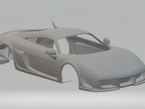 ノーブル600 3Dプリントモデル