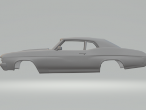 Chevrolet Chevelle Mk2 SS 45 convertible 71 3Dプリントモデル