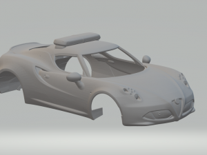 Alfa romeo 4c 3D Print Model