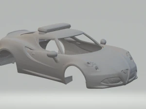 alfa romeo 4c Modelo de impresión 3D