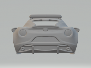 Alfa romeo 4c Modelo de impresión 3D