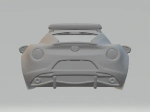 alfa romeo 4c Modelo de impresión 3D