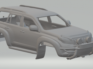 TOYOTA Land Cruiser custom 3D प्रिंट मॉडल