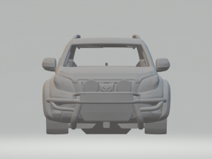TOYOTA Land Cruiser custom Modelo de impresión 3D