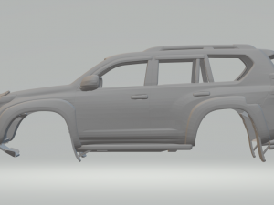 TOYOTA Land Cruiser custom Modelo de impresión 3D