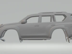 TOYOTA Land Cruiser personalizado Modelo de impresión 3D