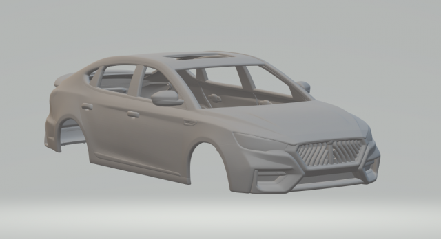 Mg 6 Model Cetak 3D .c4d .max .obj .3ds .fbx .stl .blend 