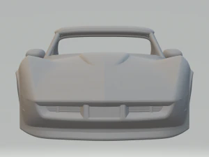 Chevrolet corvette stingray 1980 3D Print Model