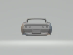 Chevrolet corvette stingray 1980 3D Print Model