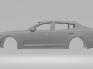 Kia stinger 3D प्रिंट मॉडल