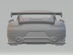 Porsche 911 gt2 3D Print Model