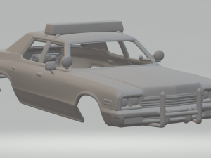 Dodge monaco police 3D Принт Модель