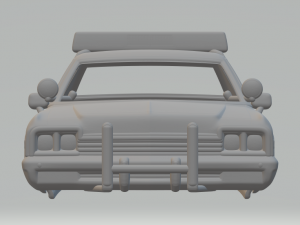 Dodge monaco police Modelo de impresión 3D