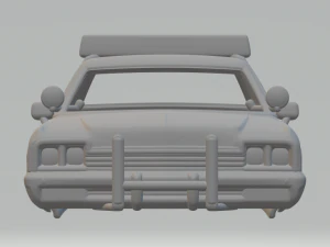Dodge monaco police 3D Print Model
