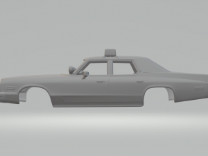 Dodge monaco police Modelo de impresión 3D