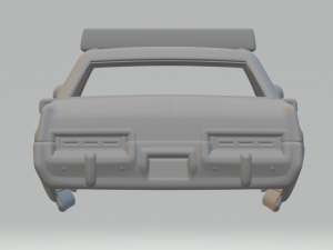 Dodge monaco police Modelo de impresión 3D