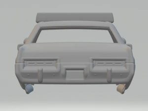 Dodge monaco police 3D Print Model