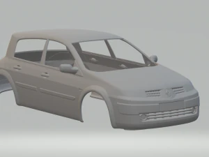 Renault megane 4 doors 3D Print Model