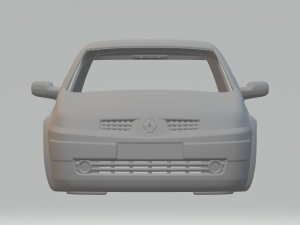 Renault megane 4 doors 3D-Druckmodell