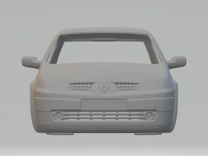 Renault megane 4 doors 3D Print Model