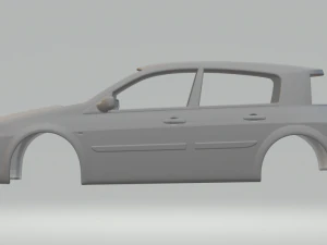 Renault megane 4 doors 3D Print Model
