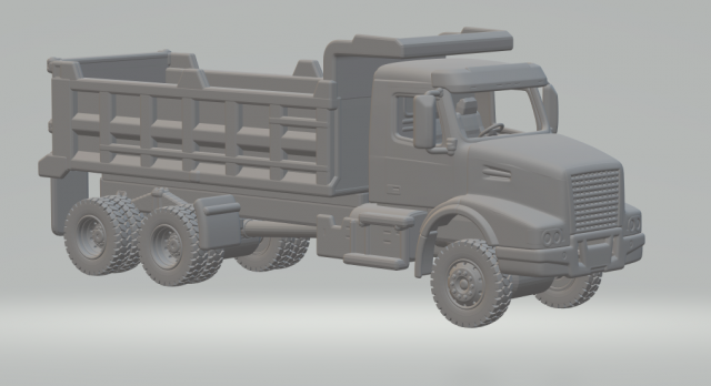 Volvo vhd Modelo de impresión 3D .c4d .max .obj .3ds .fbx .stl .blend 