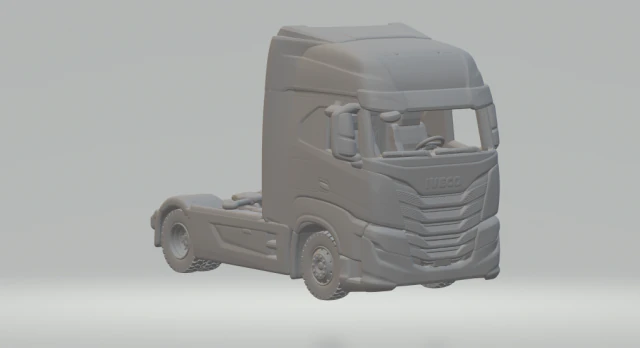 Balanço Iveco Modelo de Impressão 3D .c4d .max .obj .3ds .fbx .stl .blend