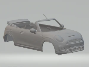 Minicooper convertible 3D Print Model