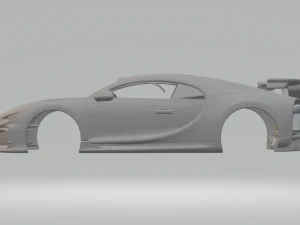 Sportowe Bugatti Chiron Model do druku 3D