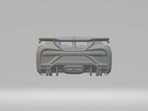 Sportowe Bugatti Chiron Model do druku 3D