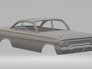Chevrolet impala 61 3D Print Model