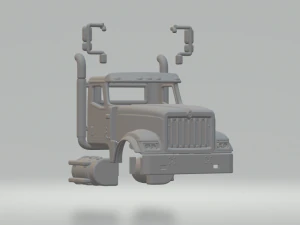 国際線 HX520 キャビン 3Dプリントモデル