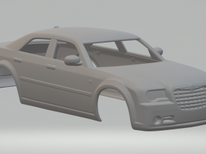 Chrysler 300c sedan 2009 Modelo de impresión 3D