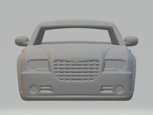 Chrysler 300c sedan 2009 Modelo de impresión 3D