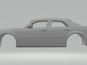 Chrysler 300c sedan 2009 Modelo de impresión 3D