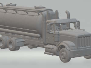 INTERNATIONAL HX TANK Modèles 3D en vedette