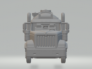 INTERNATIONAL HX TANK Modèles 3D en vedette