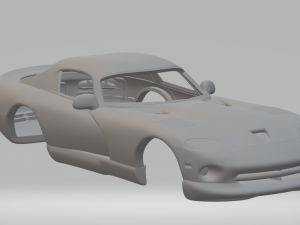 Dodge viper 97 3D Print Model