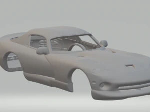 닷지 바이퍼 97 3D 프린트 모델