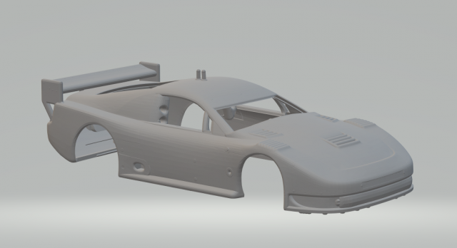 Nissan 300zx 94 race car Modelo de Impressão 3D .c4d .max .obj .3ds .fbx .stl .blend 