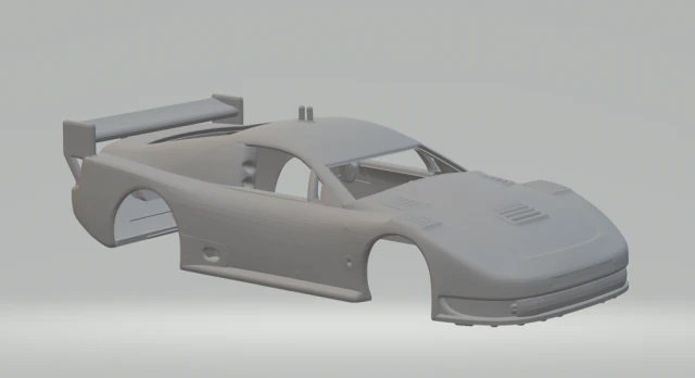 Nissan 300zx 94 race car 3D Print Model .c4d .max .obj .3ds .fbx .stl .blend