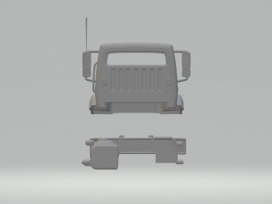 FREIGHTLINER 114SD Plus Modelo de impresión 3D