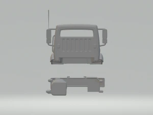 프라이트라이너 114SD 플러스 3D 프린트 모델