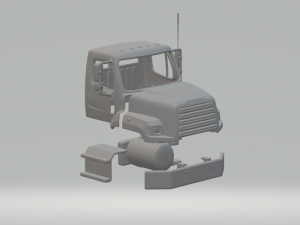 FREIGHTLINER 114SD Plus Modelo de impresión 3D