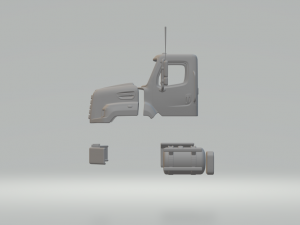 FREIGHTLINER 114SD Plus Modelo de impresión 3D