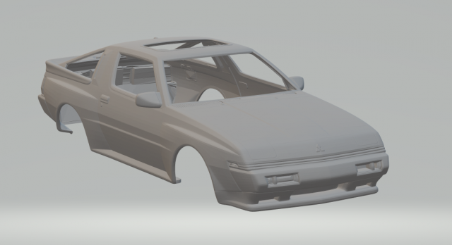 Mitisubishi starion Modèles 3D en vedette .c4d .max .obj .3ds .fbx .stl .blend 